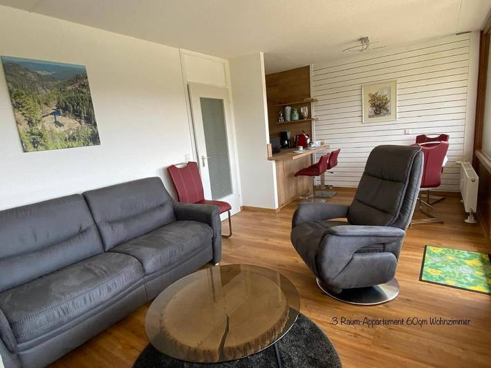 Gîte pour 3 personnes, avec terrasse et vue dans Kniebis - 4