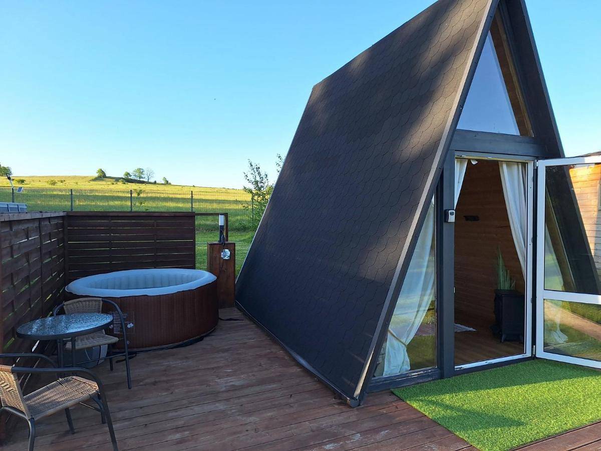 Domek Szałas z jacuzzi, blisko Świeradów zdrój i zamek Czocha in Sudety (Polska)