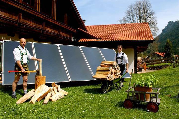 Hütte für 3 Personen, mit Garten und Terrasse, kinderfreundlich im Oberallgäu - 2