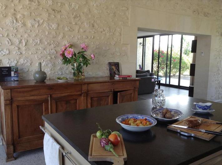 Maison de campagne pour 4 personnes, avec vue ainsi que jardin et piscine à Saujon - 2