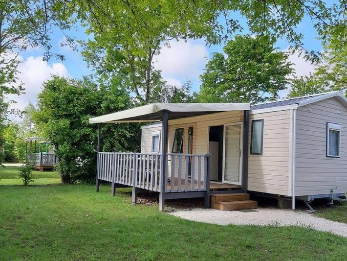 Mobil home pour 6 personnes, avec sauna et bassin pour enfant à Apremont - 4