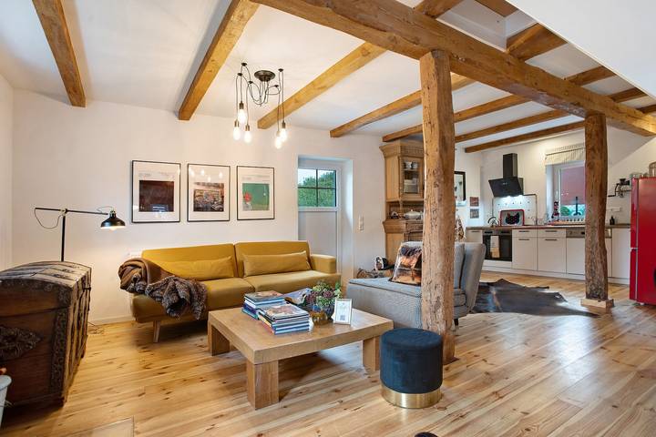 Ferienhaus für 4 Personen, mit Garten in Mecklenburgische Schweiz