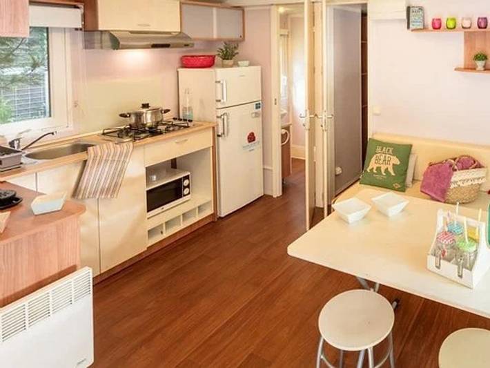 Camping Acqua E Sole - Mobilheim 6 personen - Classic | 2 Zi. | 4/6 Pers. | Einfache Terrasse | Klima. in Conca, Sartène und Umgebung