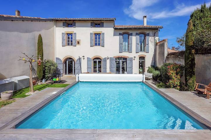Maison de vacances pour 10 personnes, avec Terrasse et Jardin à Lisle-sur-Tarn