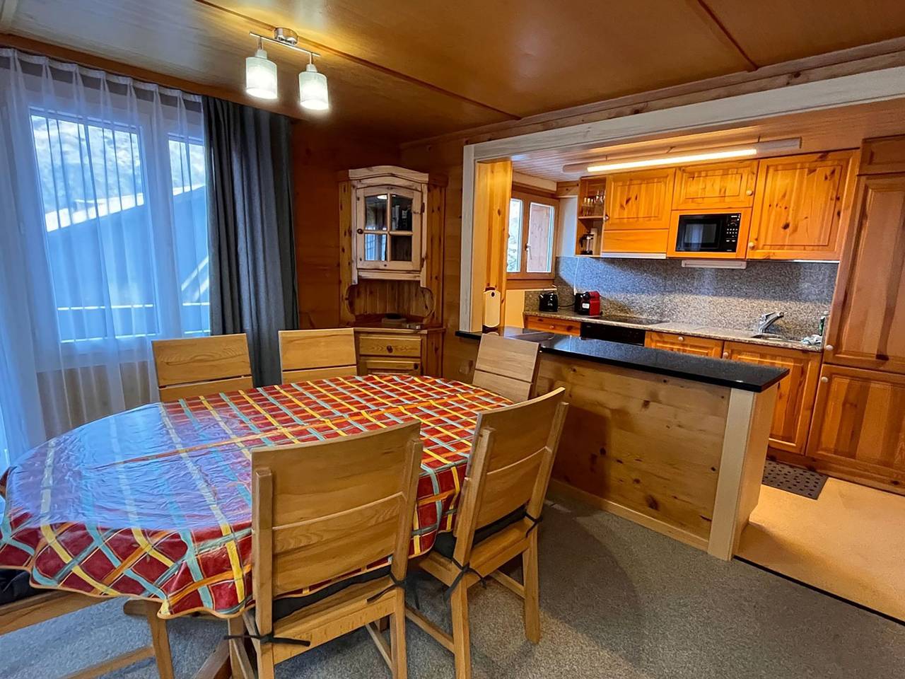 Ganze Wohnung, Chalet Jungtalblick Chilcheri in Grächen, Walliser Alpen