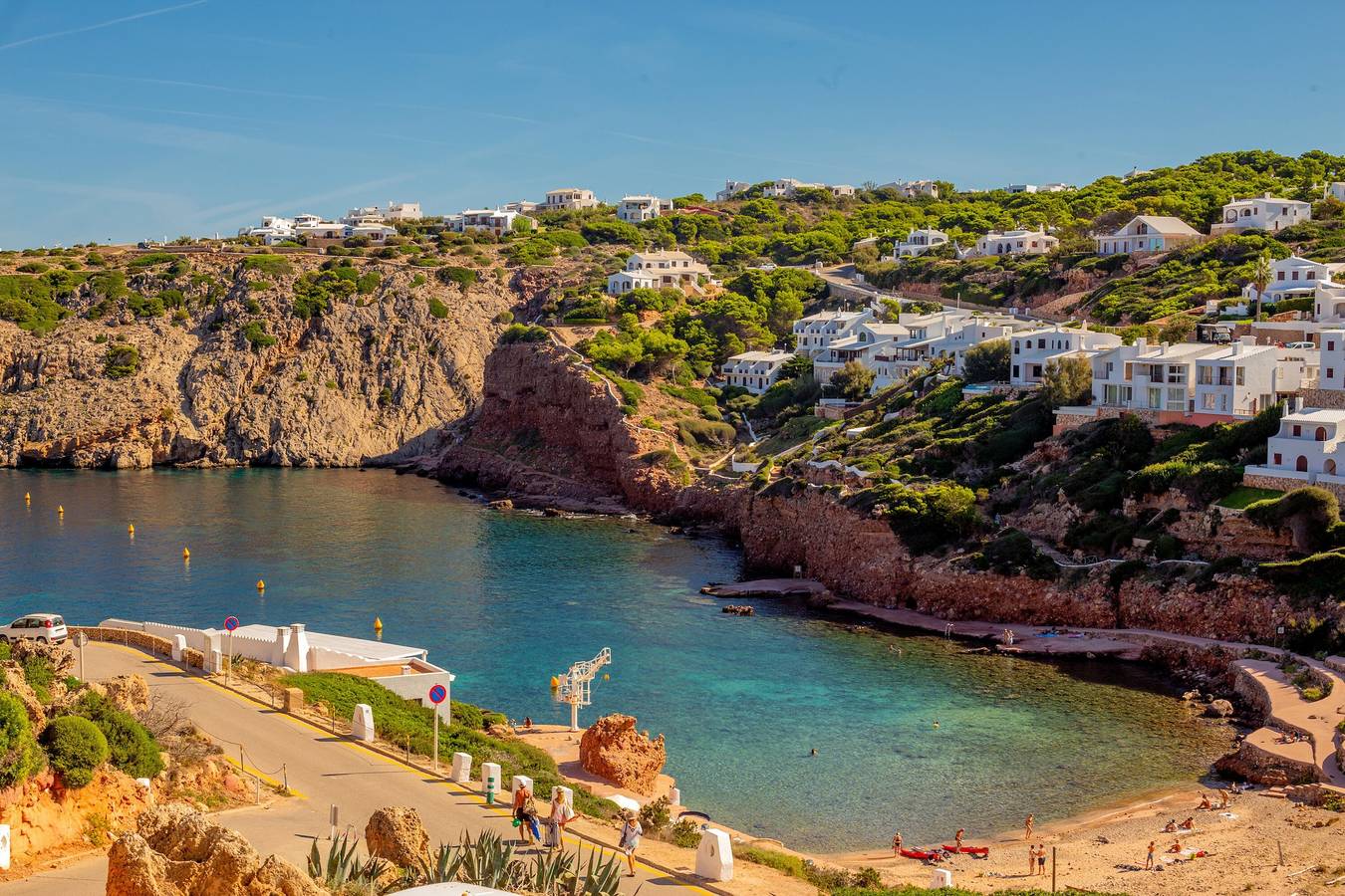 Casa de vacaciones "Vacaciones en Cala Morell" que admite mascotas, con vistas al mar y jardín in Cala Morell, Ciudadela