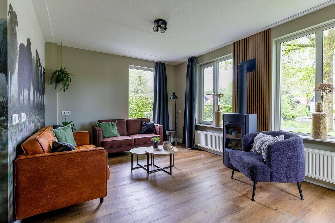Ferienhaus am Wasser für 6 Personen mit Sauna und großem Garten in Westerbork in Drenthe