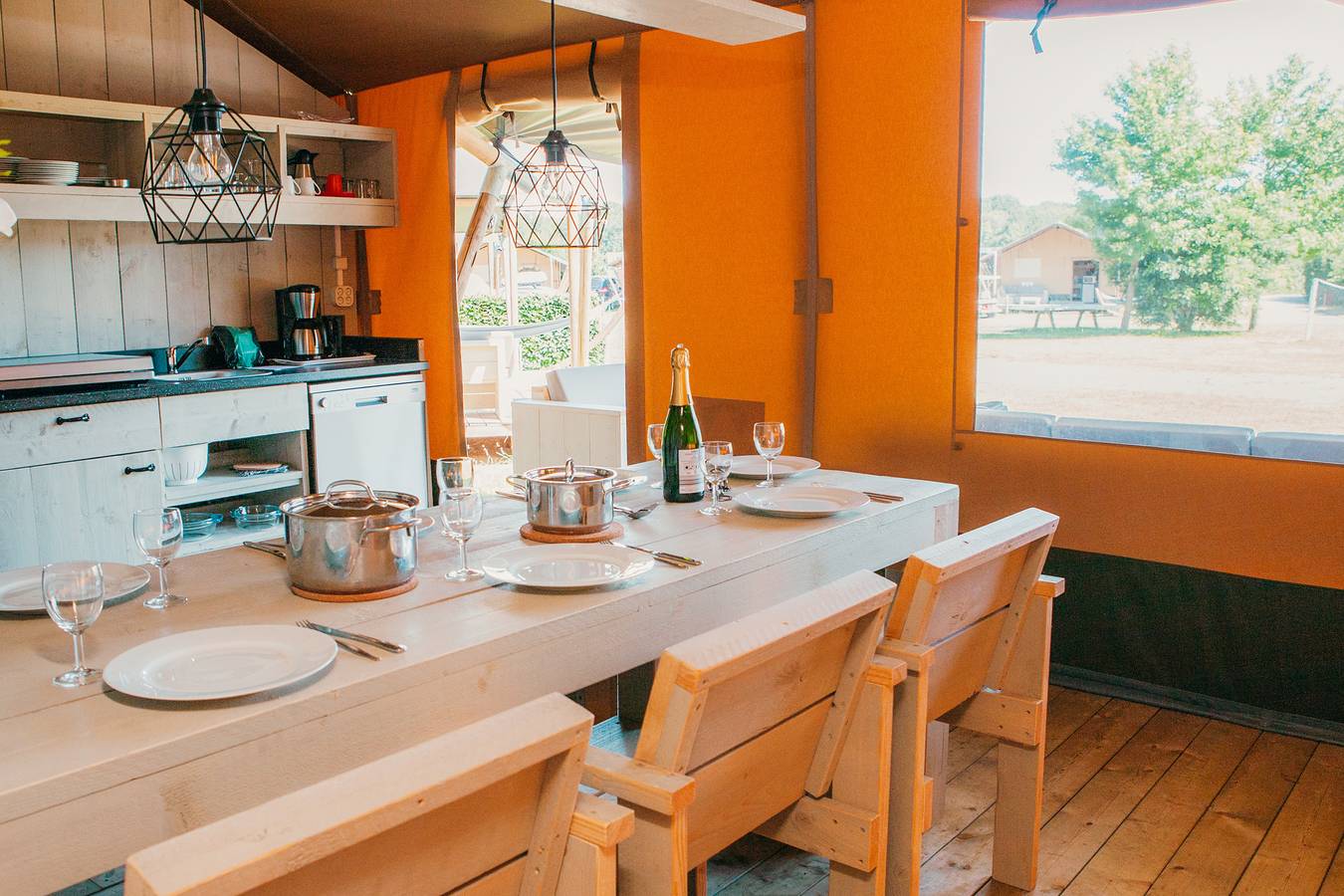 Recreatiepark De Boshoek — Luxury Safarihouse | 8 personen in Veluwe