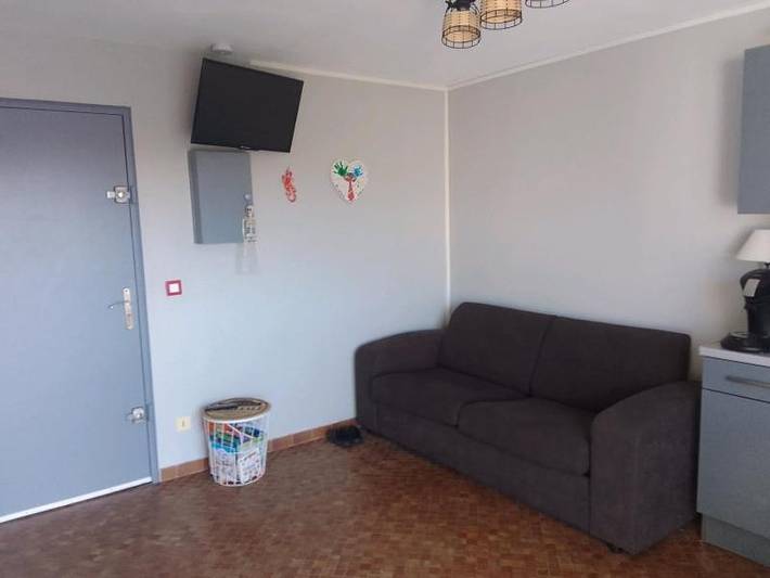 Gîte pour 3 personnes, avec vue et bassin pour enfant dans Tour Barberousse Chateau De Gruissan