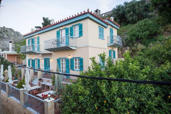 Maison d’hôte pour 3 personnes, avec vue et jardin à Nauplie