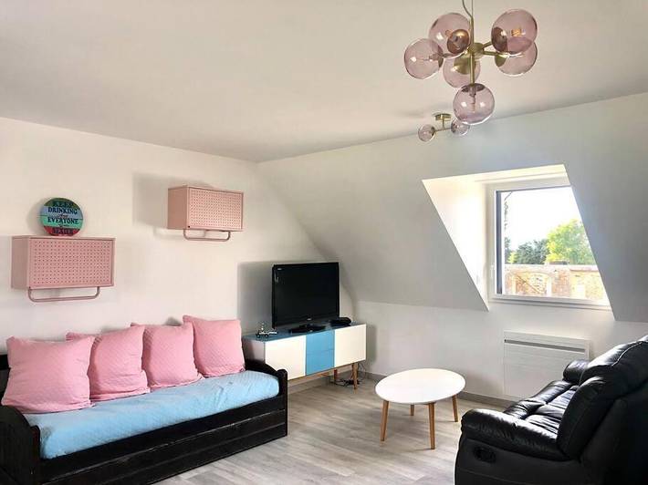 Appartement de vacances pour 4 personnes, avec jardin et vue