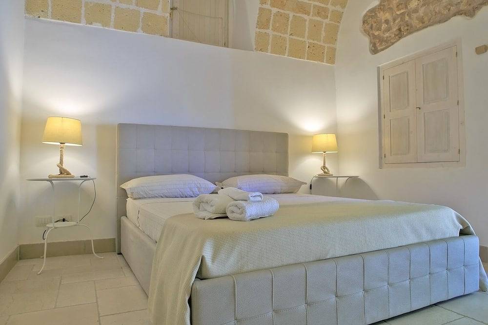 Masseria Mattiani siebzehnten Jahrhundert in Salento (Apulien - Italien) in Campi Salentina, Lecce Provinz