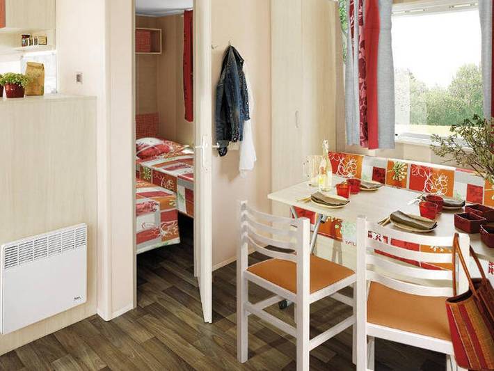Camping de La Cascade - Mobilheim 4 personen - Super Riviera in Saint-Rome-de-Tarn, Parc naturel régional des Grands Causses