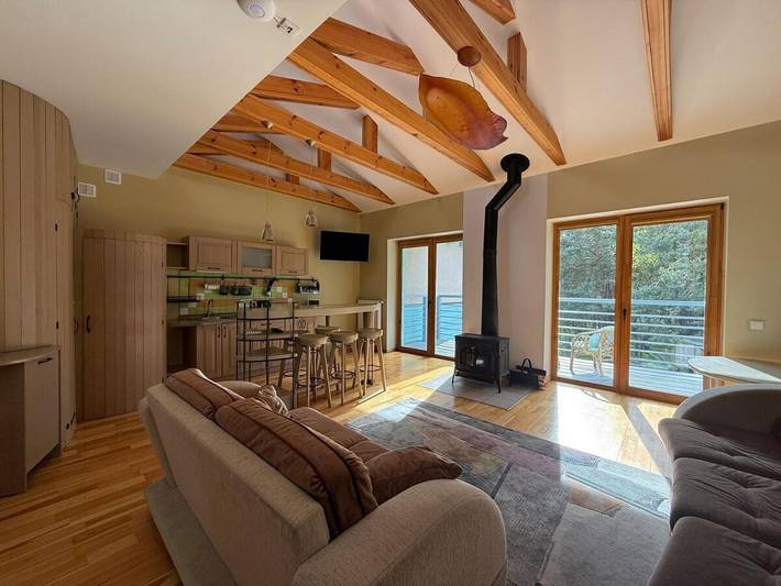 Ferienwohnung für 6 Personen, mit Ausblick und Balkon, kinderfreundlich in Litauen