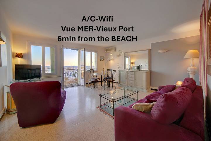 Ferieleilighet for 4 personer i Cannes