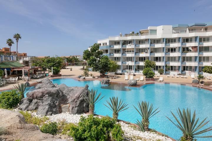 Apartamento de vacaciones para 4 personas, con Balcón y Piscina para niños en San Miguel de Abona