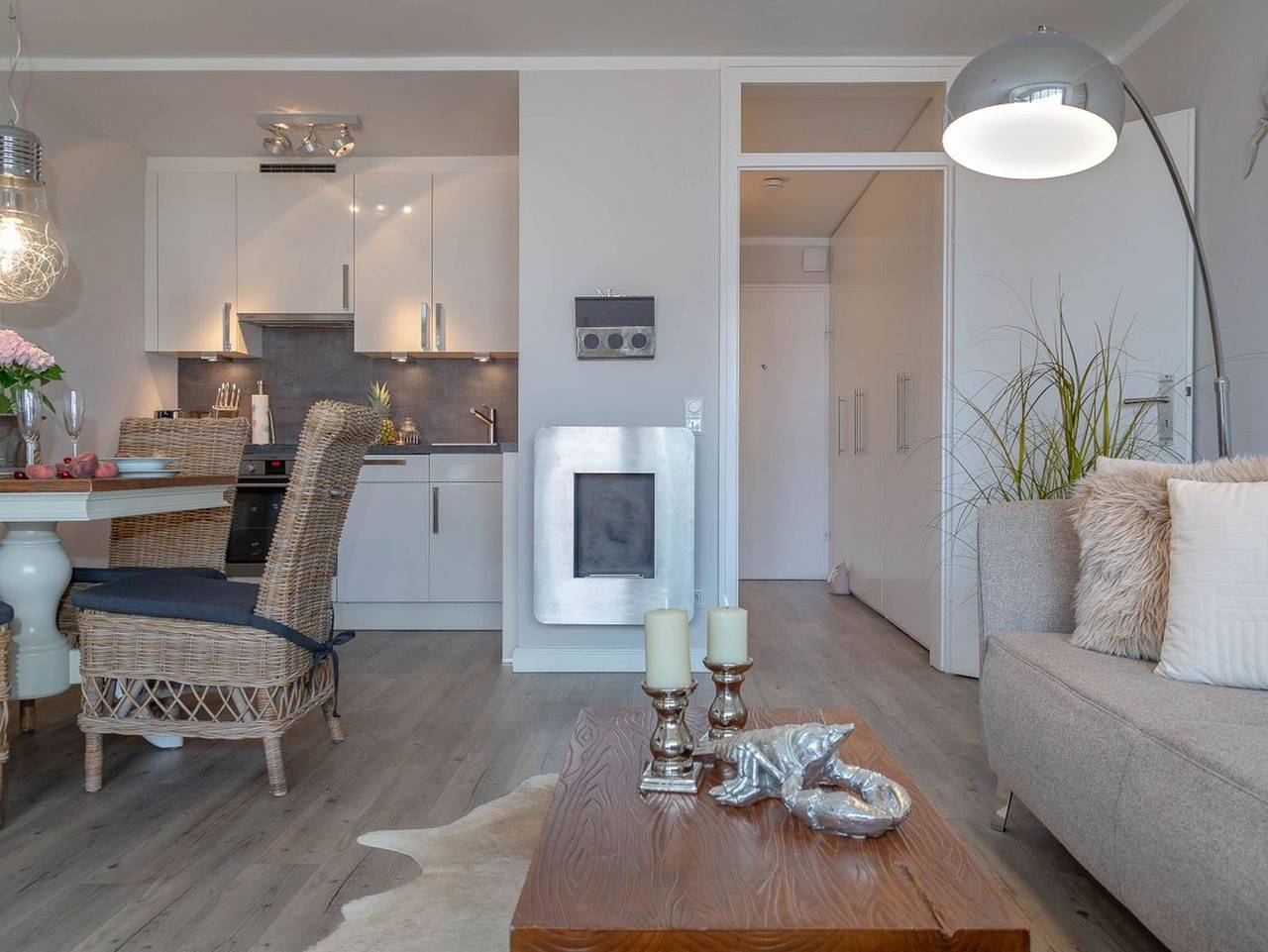 Ganze Ferienwohnung, Off Shore - Direkte Strandlage, modernisierte 2 Zimmer-Wohnung mit Stellplatz. in Westerland, Sylt (Gemeinde)