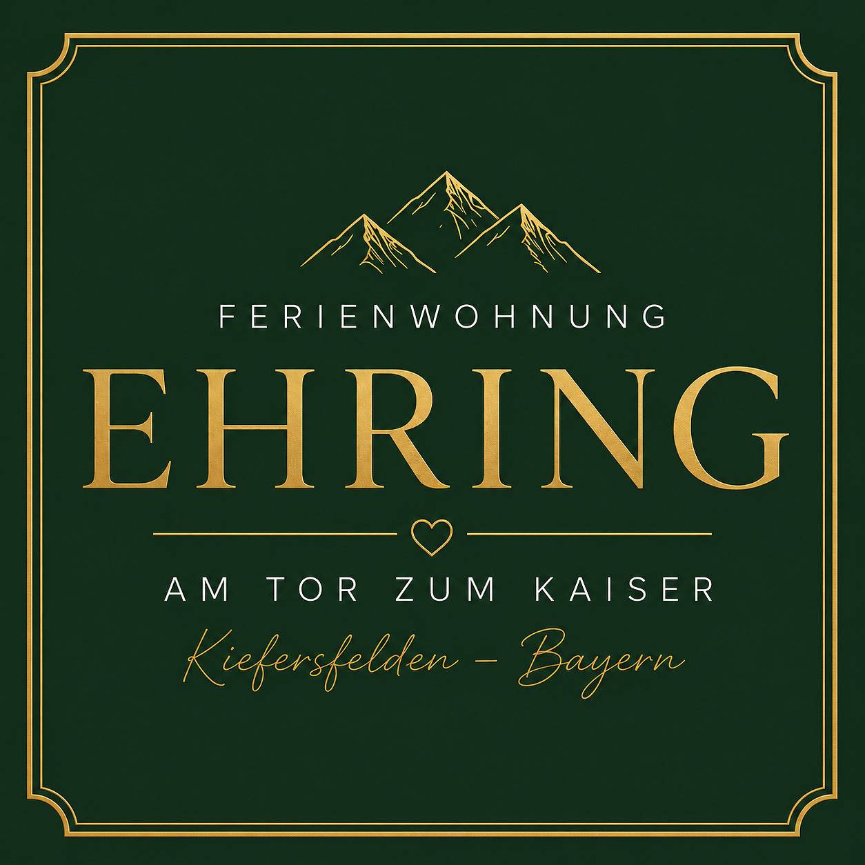 Ganze Ferienwohnung, Ferienwohnung Ehring - modern und liebevoll ausgestattete 48 qm Ferienwohnung in Kiefersfelden, Bayerische Alpen