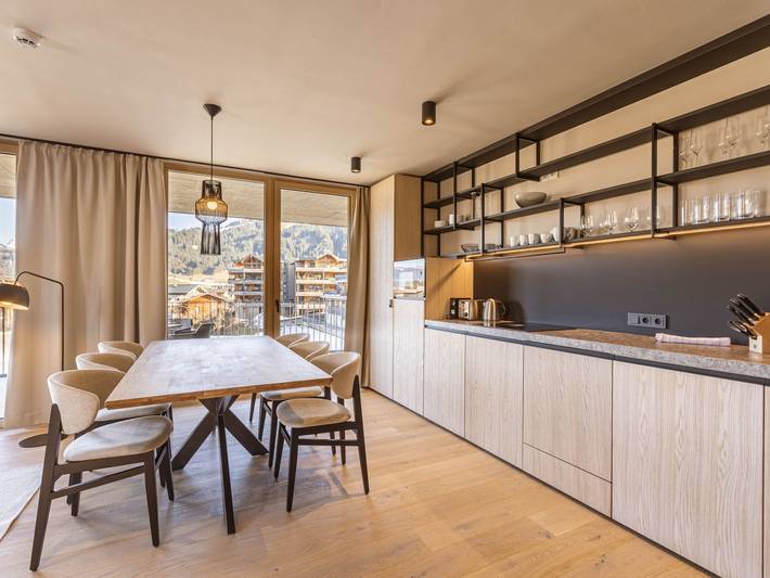 Ferienwohnung für 6 Personen, mit Terrasse und Sauna sowie Garten und Ausblick in Oberndorf in Tirol - 3