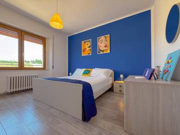 Gîte pour 6 personnes, avec balcon à Morrovalle