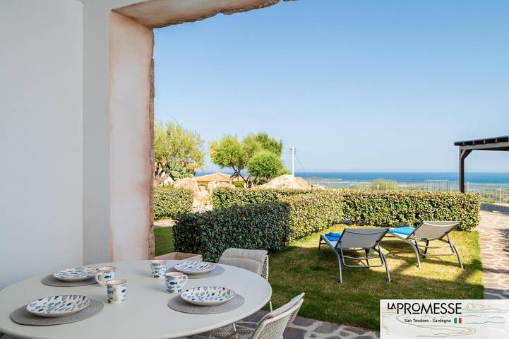Ferienwohnung für 4 Personen, mit Balkon und Terrasse sowie Garten und Pool in Lu Fraili di Sopra - 2