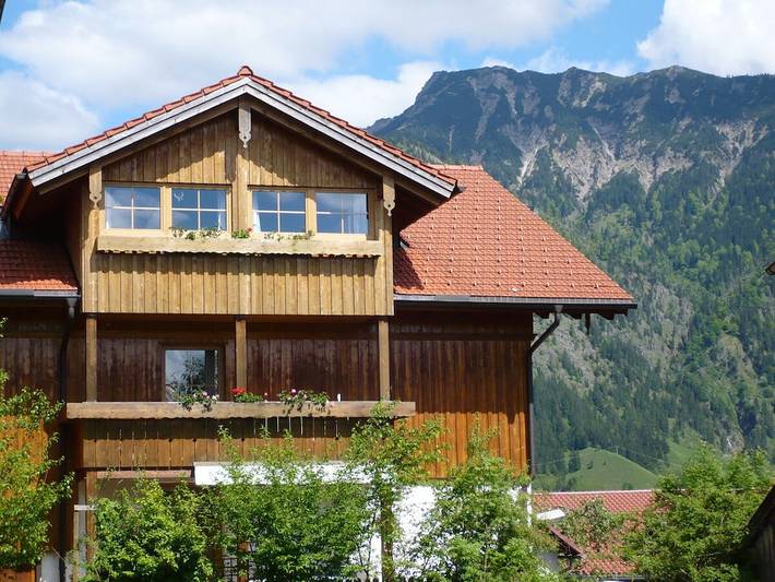 Ferienhaus für 2 Personen, mit Garten und Sauna sowie Balkon in Bad Hindelang