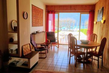 Gîte pour 4 personnes, avec jardin et terrasse dans Grand Port (Aix-les-Bains)