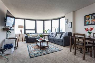 Vacation Apartment for 6 Guests in Chicago, Lake Michigan, Picture 2