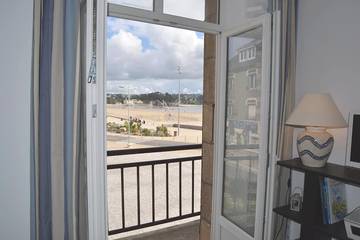 Gîte pour 4 personnes, avec balcon, animaux acceptés dans Plage de Morgat