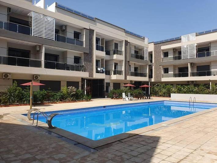 Appartement de vacances pour 4 personnes, avec piscine et bassin pour enfant