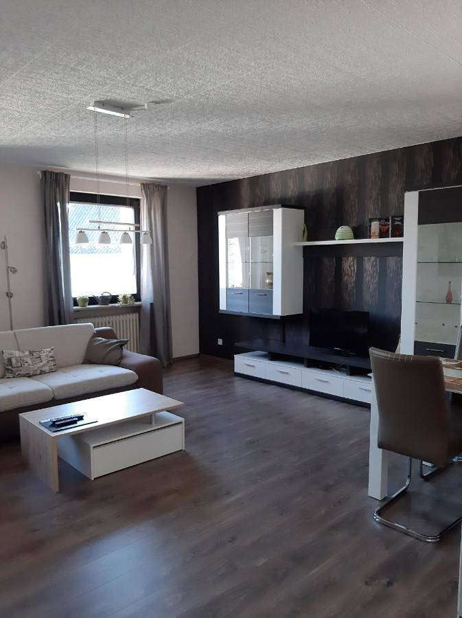 Ferienwohnung für 4 Personen, mit Balkon und Terrasse sowie Ausblick