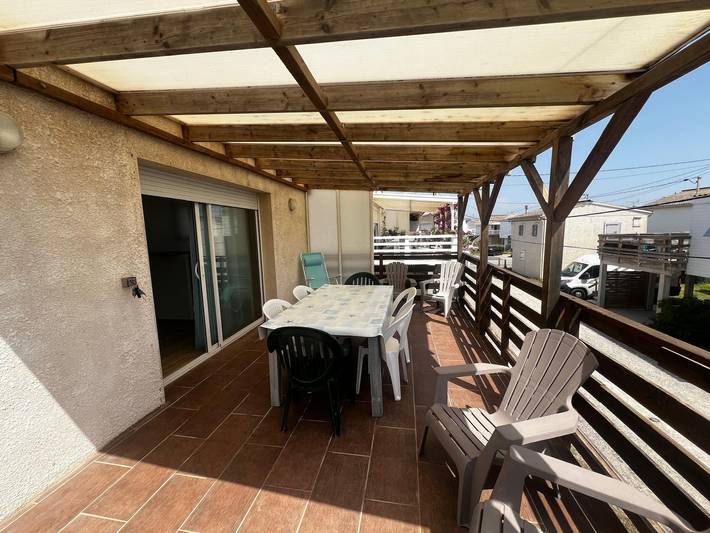 Chalet voor 4 personen, met terras in Gruissan Plage