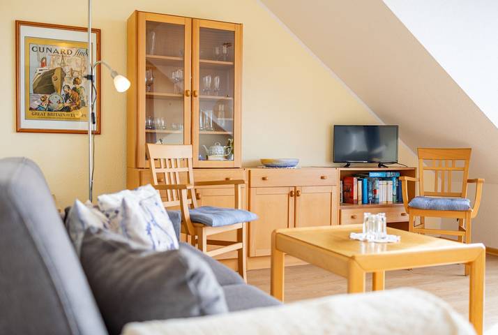 Ganze Wohnung, Backbord: eine tolle Ferienwohnung mit traumhaften Meerblick auf die Nordsee vor Amrum in Nordfriesische Inseln (Schleswig-Holstein) (Schleswig-Holstein), Wittdün