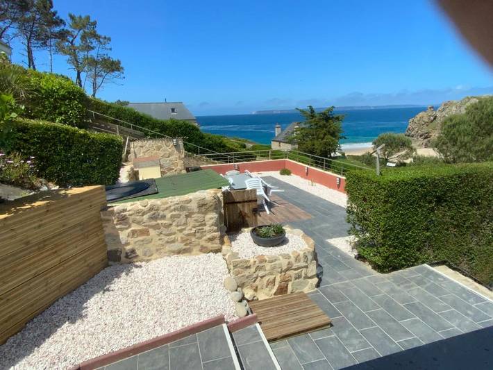 Villa pour 8 personnes, avec Terrasse ainsi que Jardin et Vue
