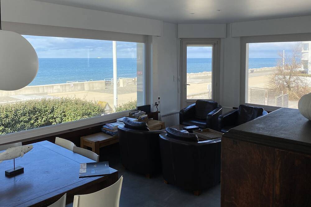 Appartement entier, Rare: Belle location front de mer avec jardin in Wissant, Région de Boulogne-sur-Mer