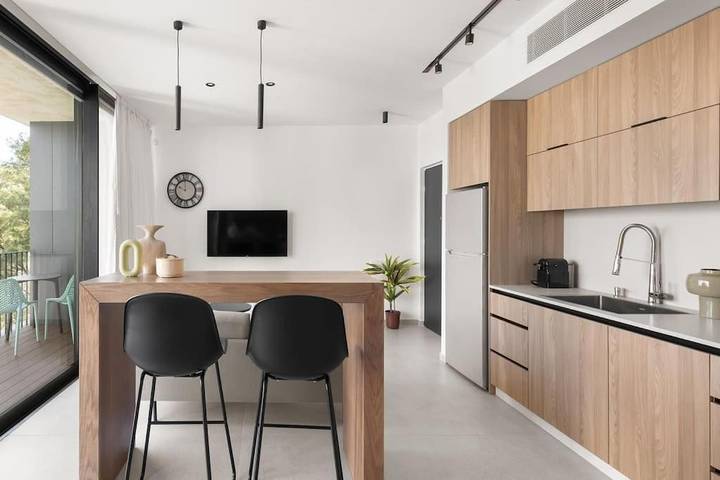 Location de vacances pour 3 personnes, avec balcon, animaux acceptés à Tel Aviv