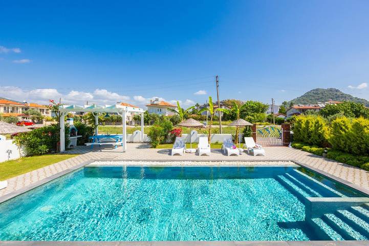 Ferienhaus für 8 Personen, mit Kinderpool und Meerblick sowie Garten und Balkon in Ägäisregion - 3