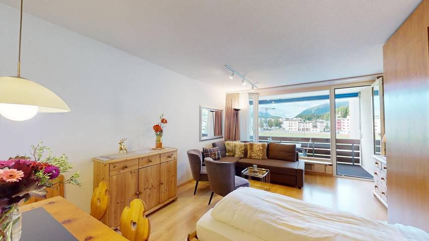 Ferienwohnung für 2 Personen, mit Garten und Ausblick in St. Moritz - 3