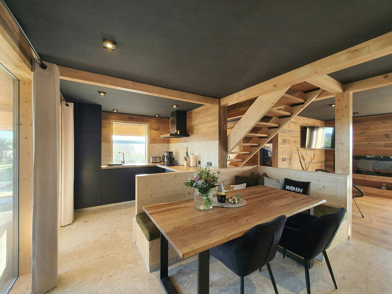 Luxus Chalet mit Meerblick am Salzhaff in Boiensdorf, Neuburg