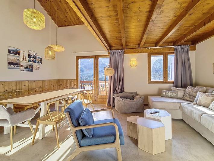 Chalet pour 8 personnes, avec Balcon et Sauna dans Les Trois Vallées