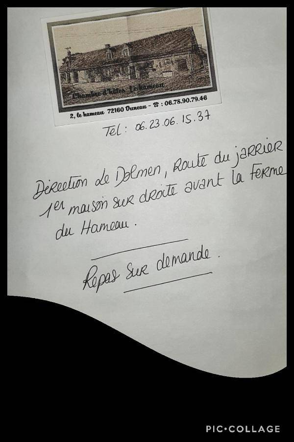 Le hameau in Duneau, Sarthe