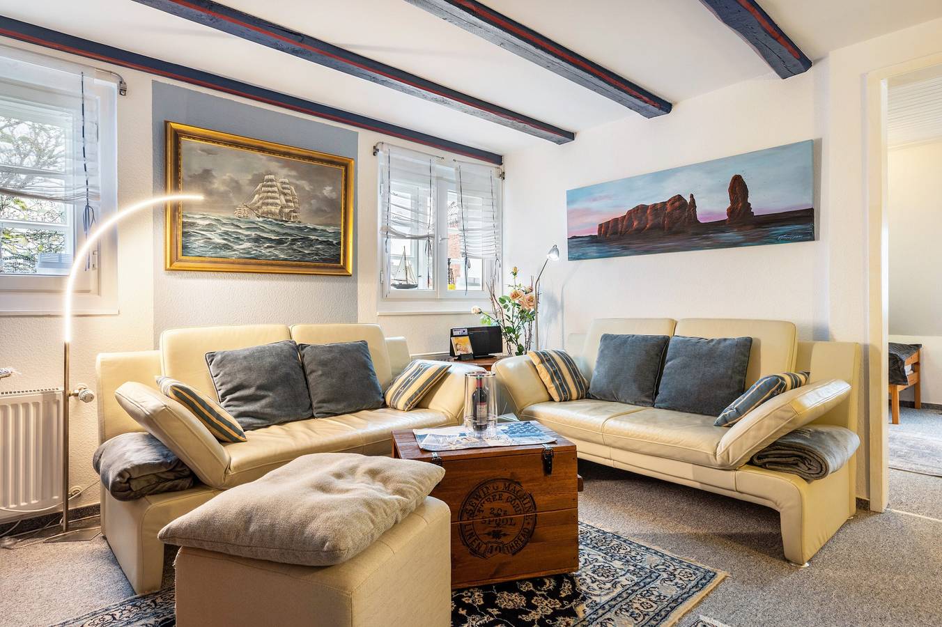 Ganze Wohnung, Apartment 'Helgoland' mit gemeinsamer Terrasse, gemeinsamem Garten und Wlan in Döse, Cuxhaven