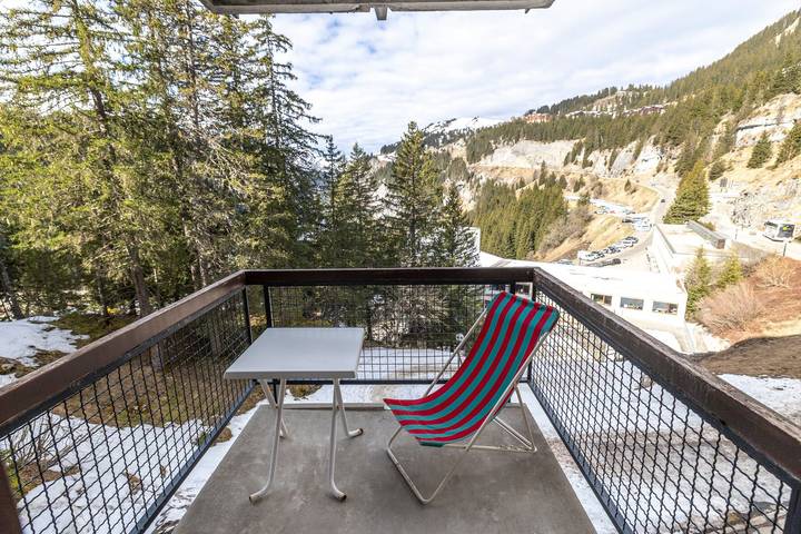 Appartement entier, Appartement 'Flaine Studio J2' avec vue sur la montagne et Wi-Fi in Flaine, Arâches-la-Frasse