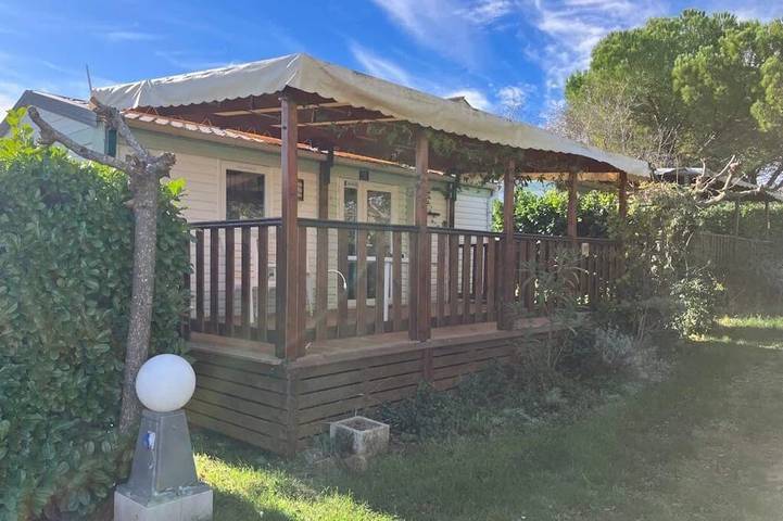 Mobil home pour 4 personnes à Saint-Remèze