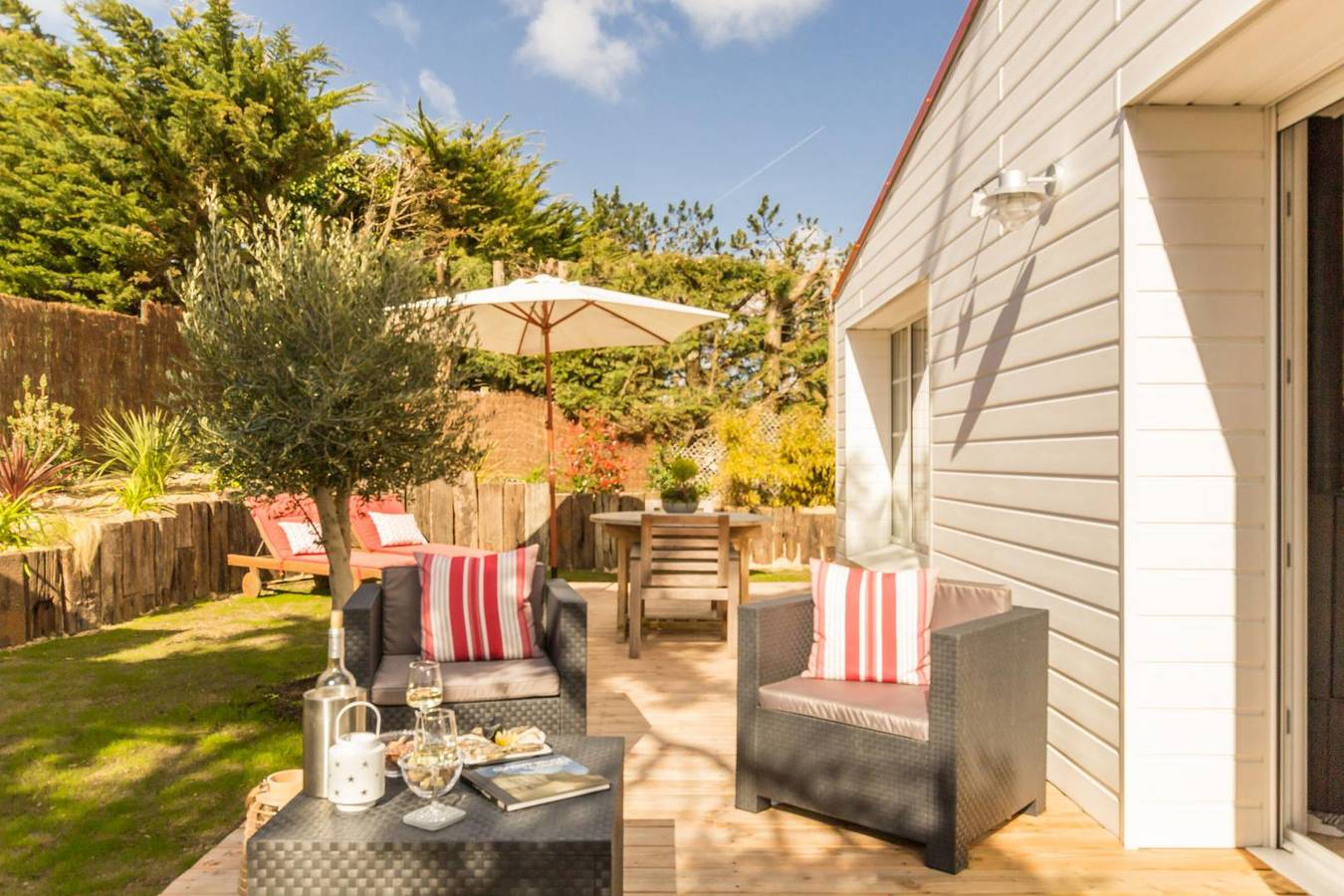 Gîte für 2 Personen mit Garten in Barneville-Carteret, Côte de la Déroute
