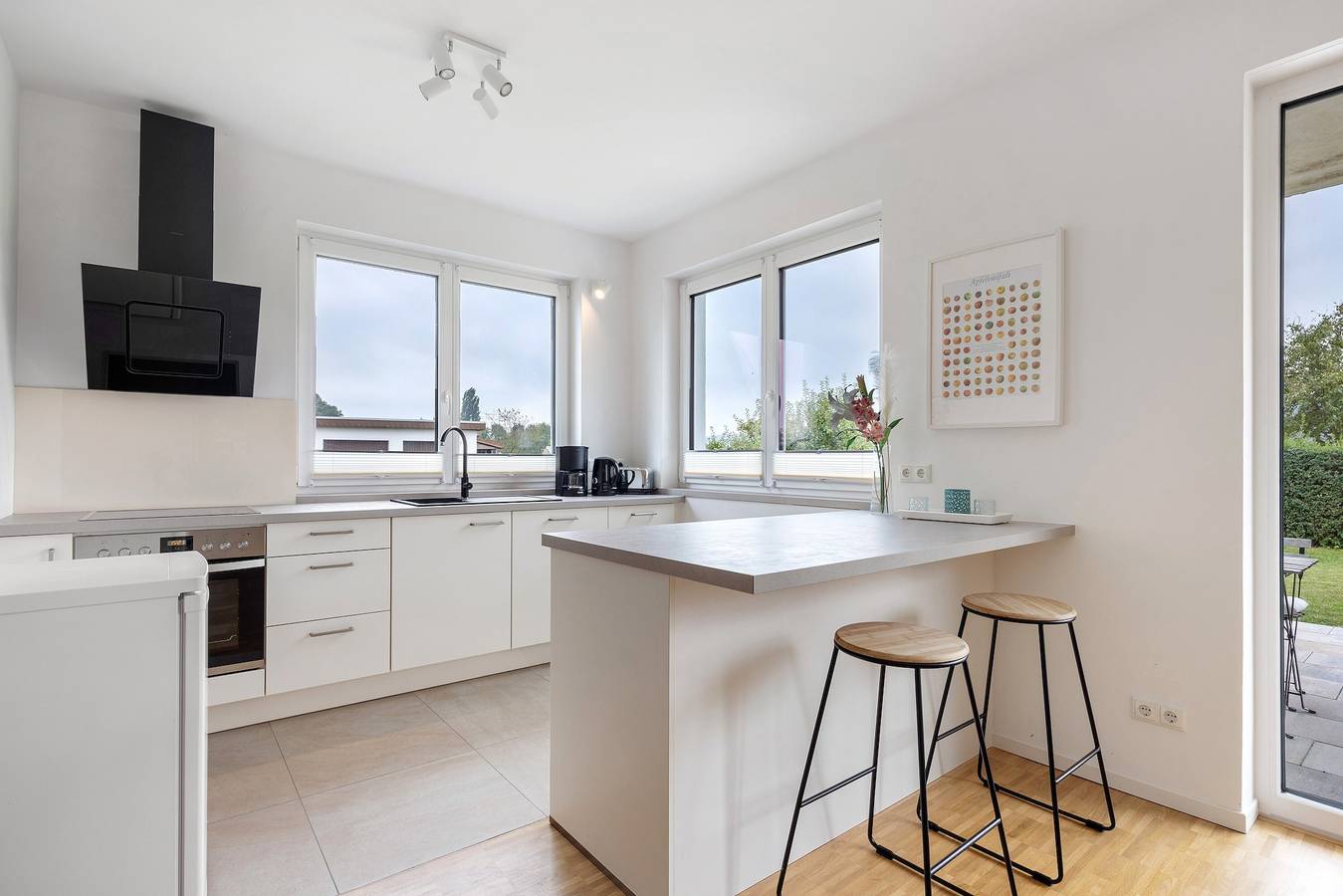 Ganze Wohnung, Ferienwohnung 'Auszeit am Wiehengebirge' mit Bergblick, privater Terrasse und Wlan in Bad Essen, Wiehengebirge