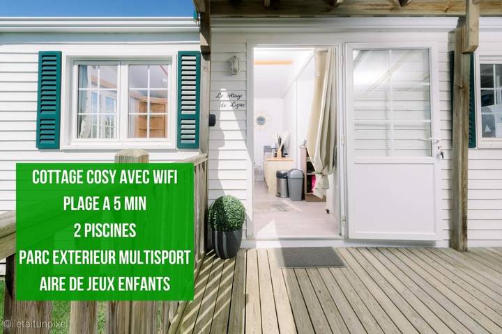 Parc de vacances pour 6 personnes, avec vue ainsi que piscine et jardin, animaux acceptés en Vendée - 3