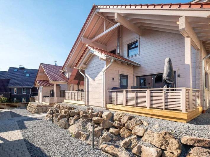 Ferienhaus für 4 Personen, mit Terrasse und Sauna in Wernigerode