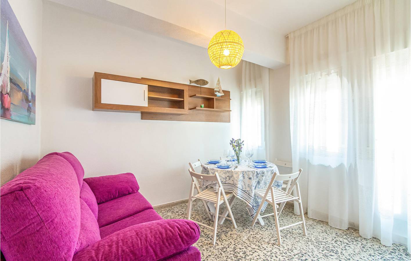 Ganze Ferienwohnung, Apartment mit Meerblick, Ausstattung und Parkplatz in Santiago de la Ribera, San Javier