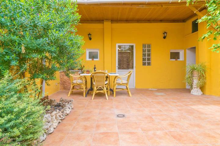 Sabatera - Beautiful townhouse with fantastic terrace in inland Majorca Free Wifi in Inca, Majorca Center